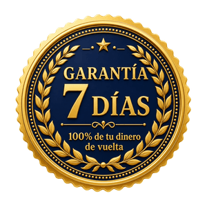Sello: garantía incondicional de 7 días